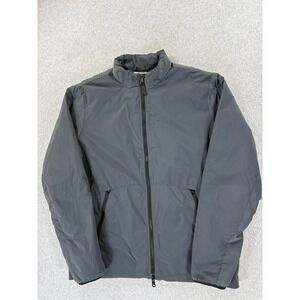 Hill City‎ Huckberry Thermal Light Full Zip Jacket (Men's Medium) Gray